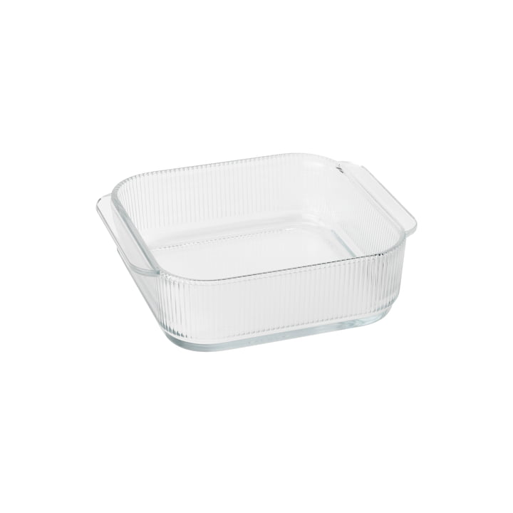 Stelton - Pilastro Auflaufform, 19,7 x 17,3 cm, klar