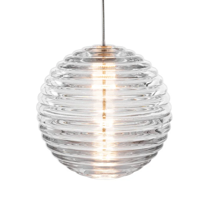 Tom Dixon - Press Sphere LED Pendelleuchte, klar