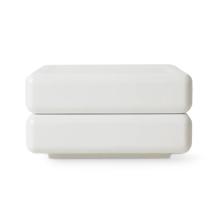 HKliving - Space Couchtisch, 60 x 60 cm, weiss