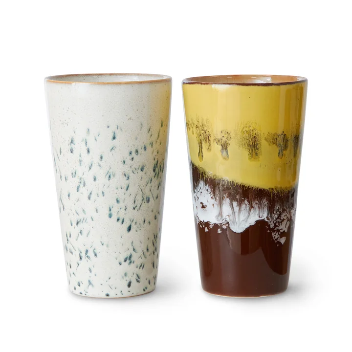 70's Latte Macchiato Becher von HKliving