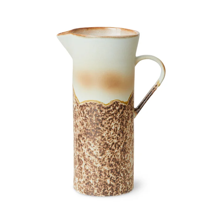 HKliving - 70's Karaffe, 1,2 L, shell