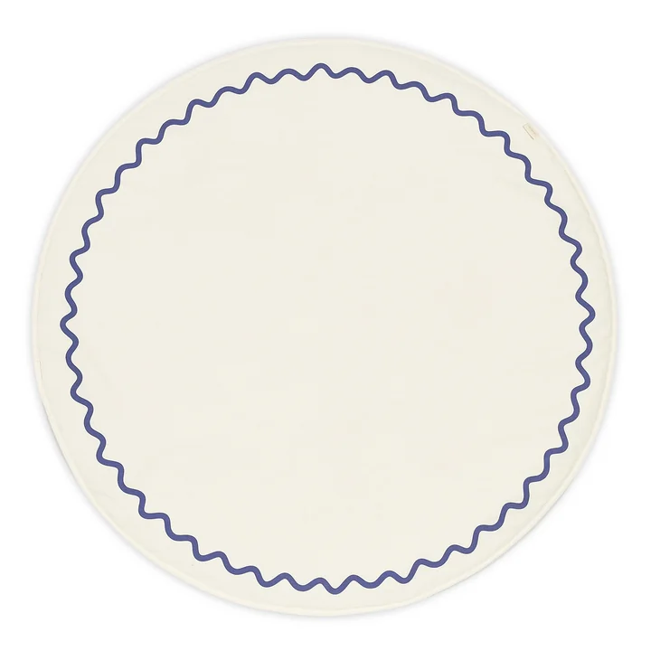 Nobodinoz - Vibes Spielmatte, Ø 105 cm, blau