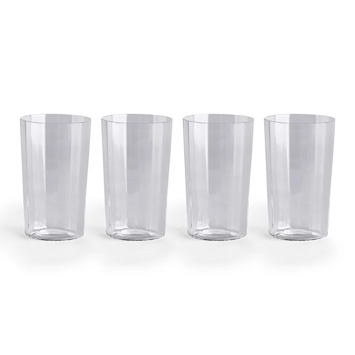 HAY - Angle Glas, medium, klar (4 Stück)