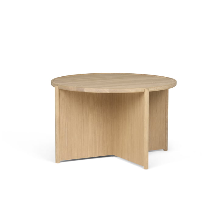 Northern - Cling Kaffeetisch, Ø 70 x H 43 cm, Eiche geölt