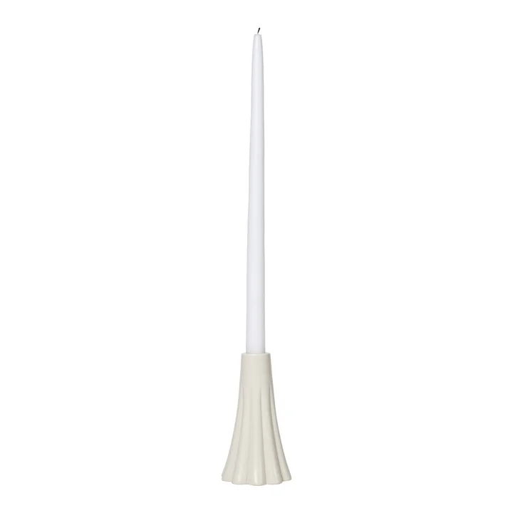 Broste Copenhagen - Heli Kerzenhalter, Ø 8 x 14 cm, cream