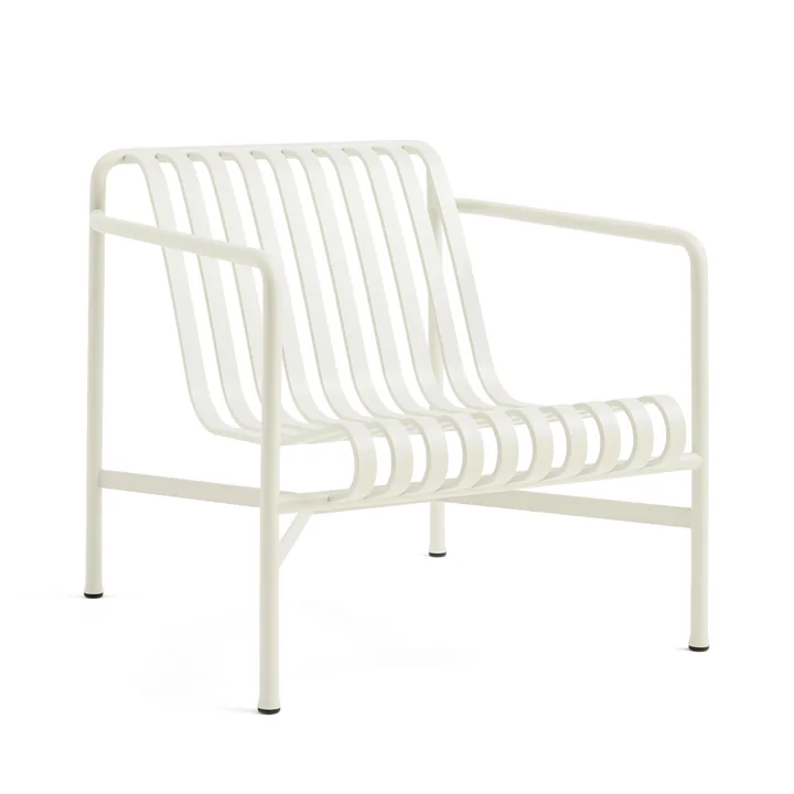 HAY - Palissade Lounge Chair Low, cremeweiss