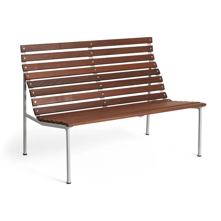 HAY - Traverse Lounge Bench, aluminium / Esche geölt