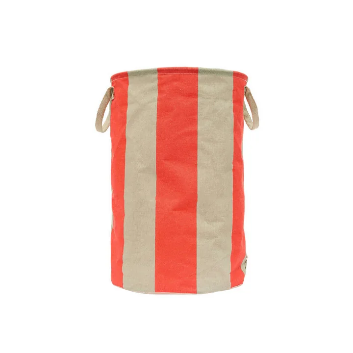 OYOY - Kara Wäschekorb, Ø 38 x H 54 cm, cherry red