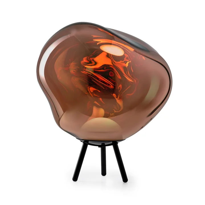 Tom Dixon - Melt LED Bodenleuchte / Hängeleuchte mit Akku, schwarz / kupfer
