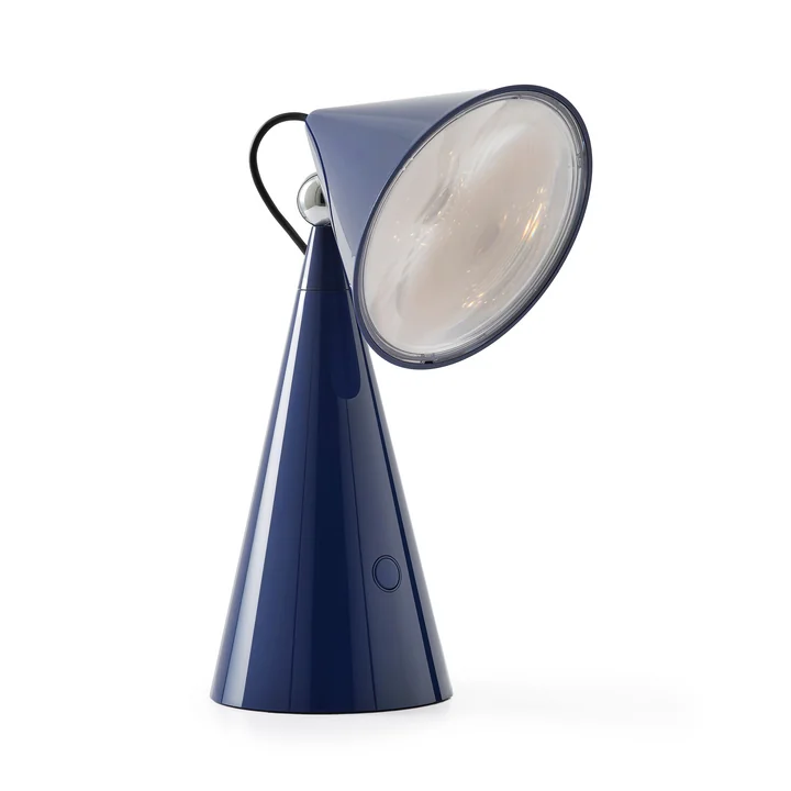 Tom Dixon - Pose LED Tischleuchte mit Akku, indigo