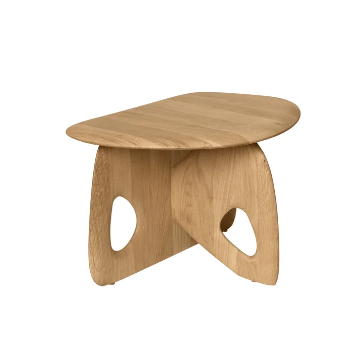 Ferm Living - Oar Coffee Table 50, Eiche natur, 58,5 x 40,2 cm