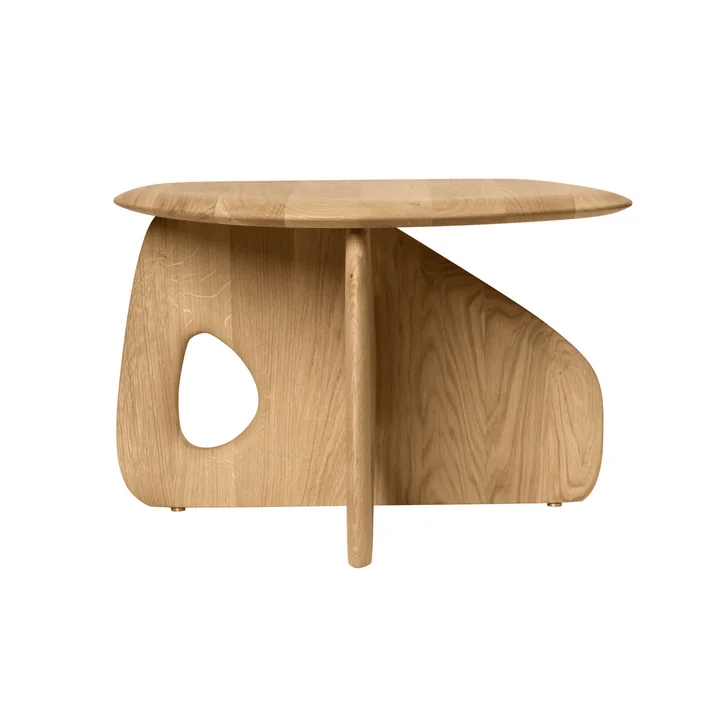 Ferm Living - Oar Coffee Table 50, Eiche natur, 58,5 x 40,2 cm