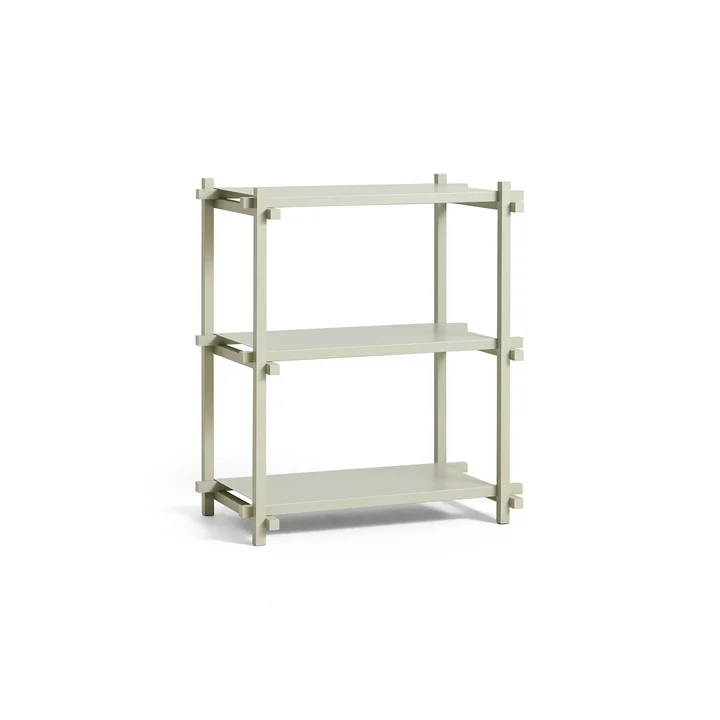 HAY - Woody Column Low, Buche smokey grey / smokey grey