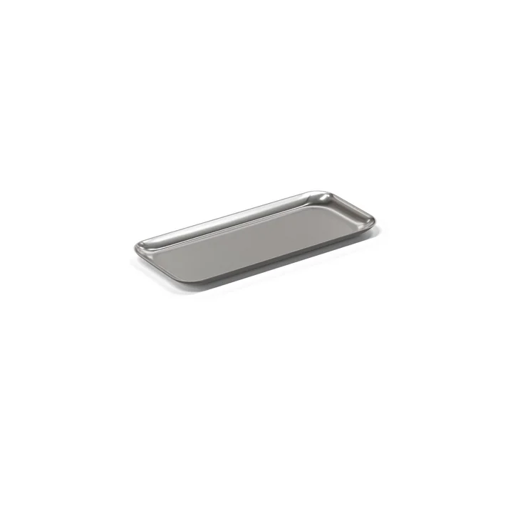 Nichba Design - Serviertablett S, 10 x 22 cm, Edelstahl