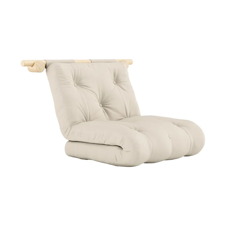 Karup Design - Hooked 75 Sofabett inkl. Bravo Matratze 75 x 200 cm, beige