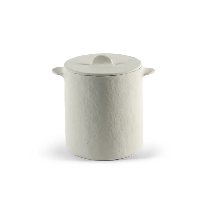 Serax - Earth Pot mit Deckel S, weiss