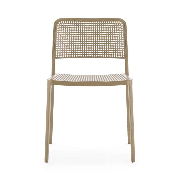 Kartell - Audrey Gartenstuhl, beige