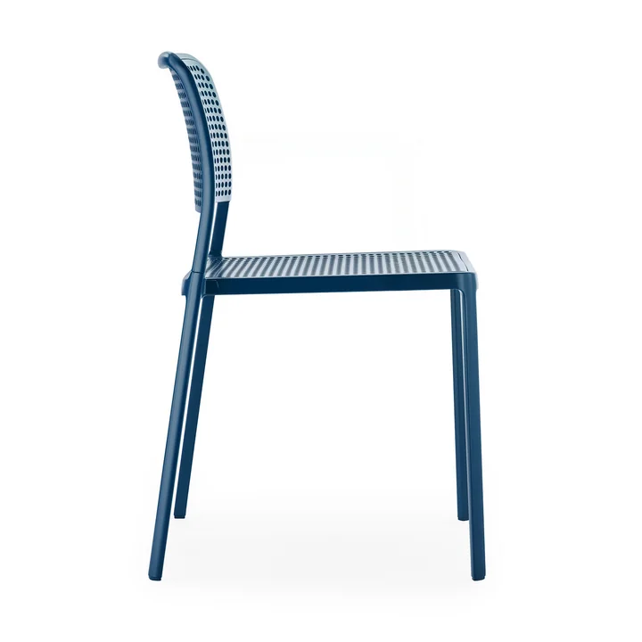 Kartell - Audrey Gartenstuhl, blau
