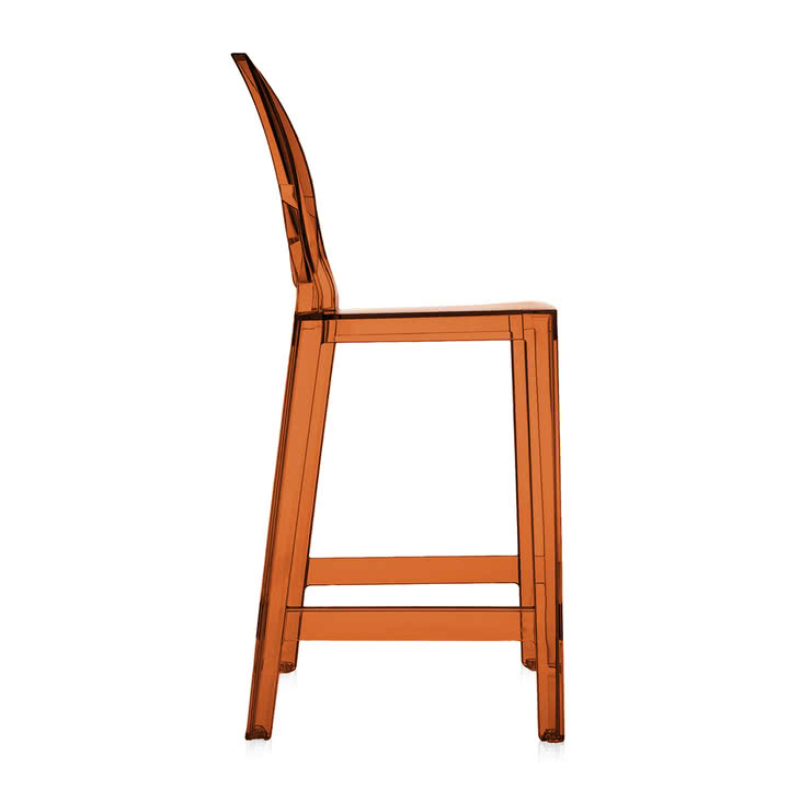 Kartell - One More Barhocker, 65 cm, bernstein