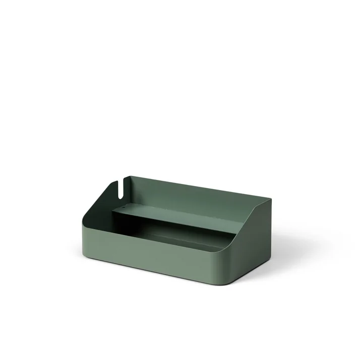 Pedestal - Power Tray, 10,5 x 27,5 cm, mossy green
