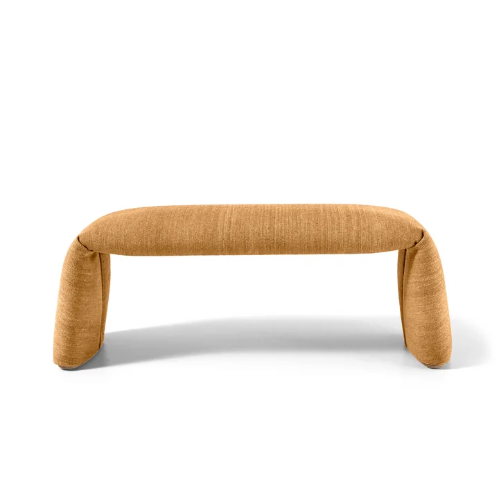 nanimarquina - Folded Bank, large, 120 x 45 cm, karamell