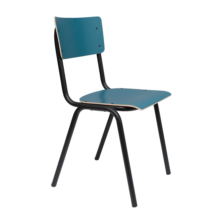 Zuiver - Back to School Stuhl, petrol