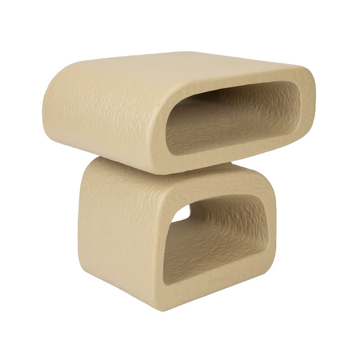 Zuiver - Eddy Beistelltisch, beige