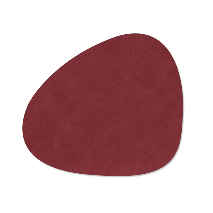 Tischset Curve M, 31 x 35 cm, Nupo rot von Lind DNA