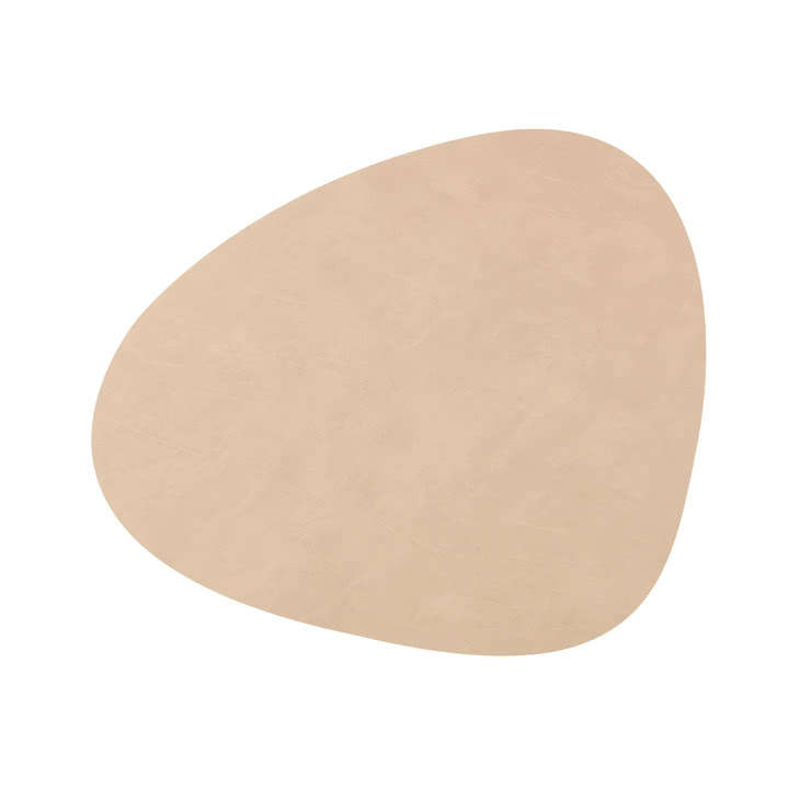 Tischset Curve M, 31 x 35 cm, Nupo sand von Lind DNA