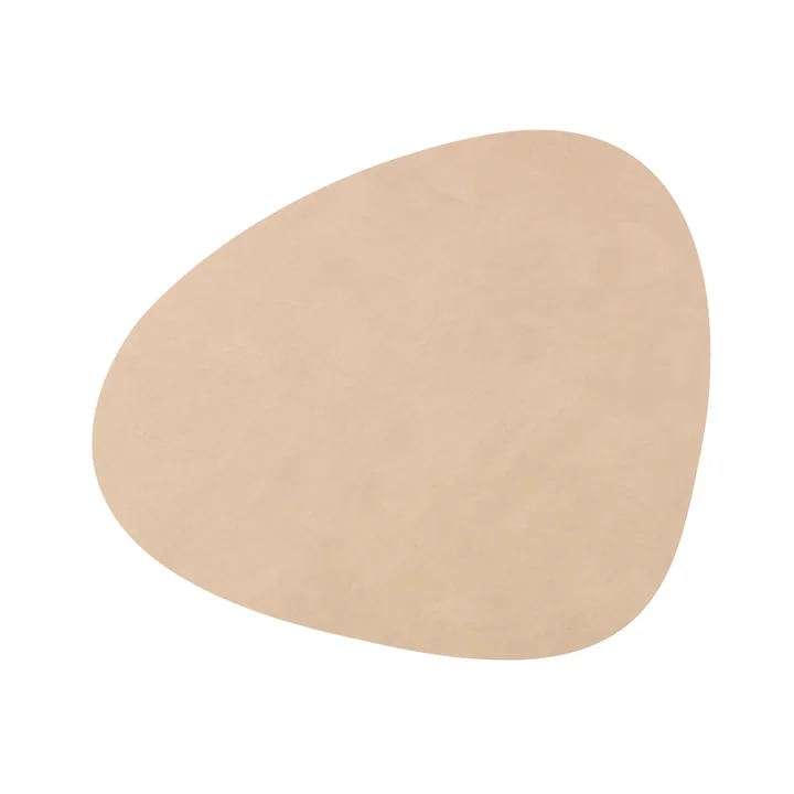 Tischset Curve M, 31 x 35 cm, Nupo sand von Lind DNA