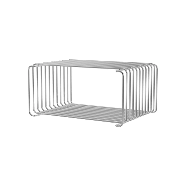 Montana - Panton Wire Half Height Regal 25,7 cm, chrom