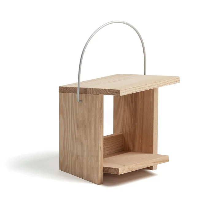 side by side - Birds Inn Vogelhaus, 18 x 17 cm, Esche geölt