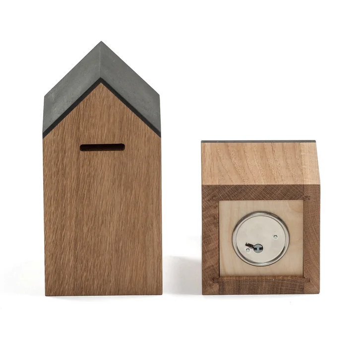 side by side - Sparhaus, gross, 155 x 80 cm, Eiche geölt