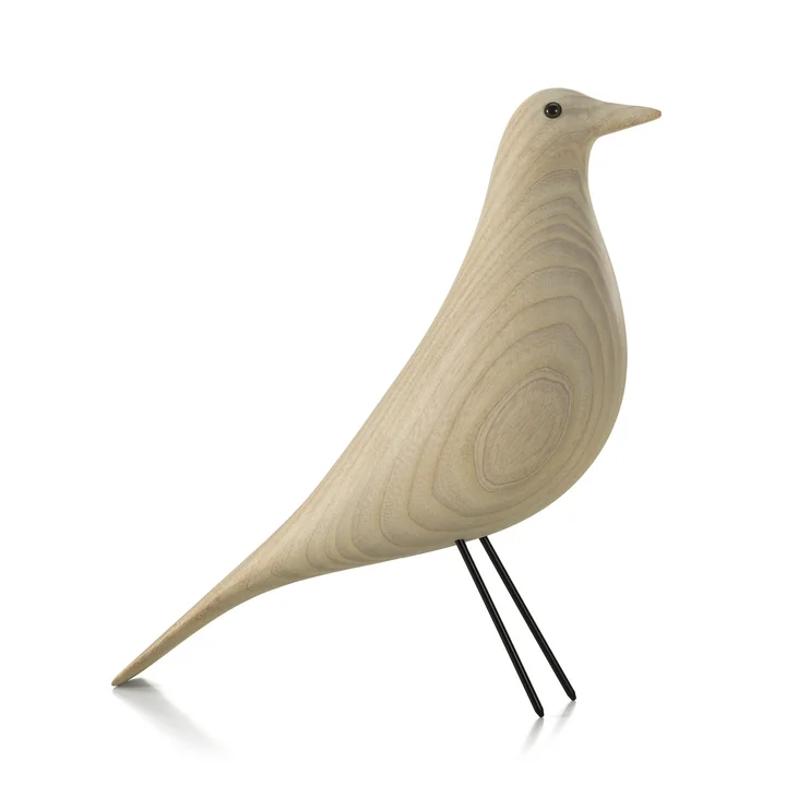 Vitra - Eames House Bird, Esche baumwollweiss geölt