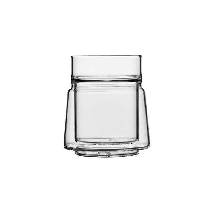 Jacob Jensen - Thermo-Doppelwandglas, medium, 21 cl, klar