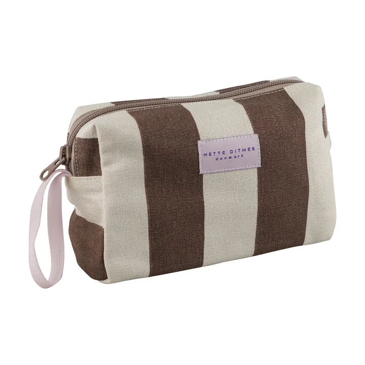 Mette Ditmer - BRING IT Kosmetiktasche, 17 x 10 cm, braun