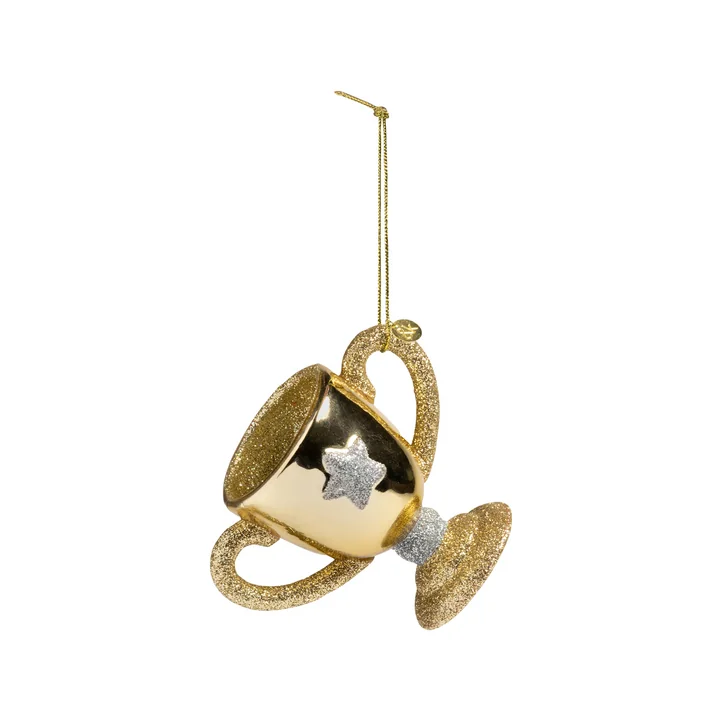 &klevering - Trophy Ornamente, gold / mehrfarbig