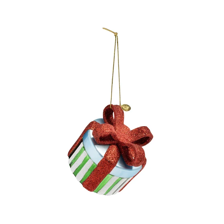 &klevering - Gift Ornamente, grün / mehrfarbig