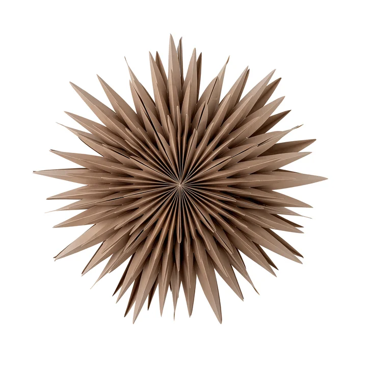 Bloomingville - Elijas Stern mit Licht, braun