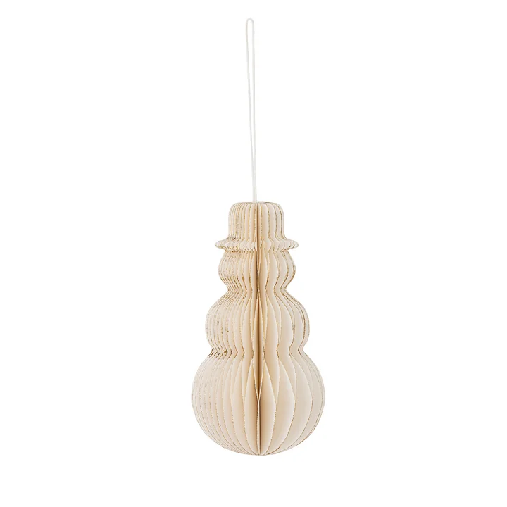 Bloomingville - Felip Weihnachtsornament, weiss