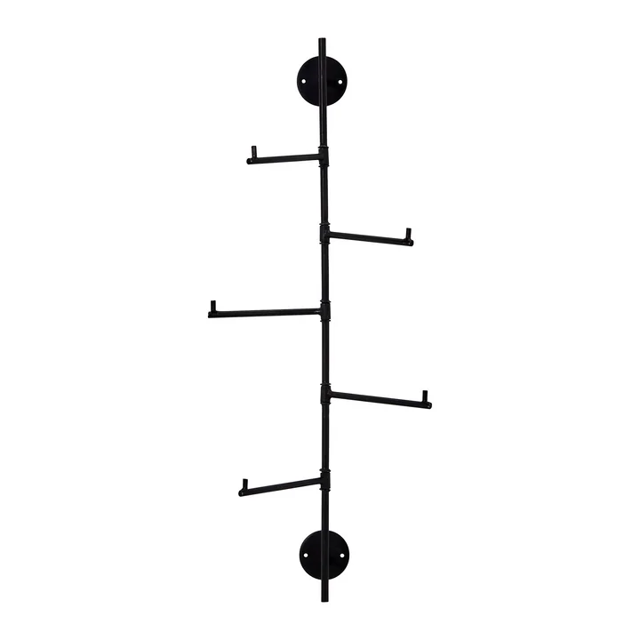 House Doctor - Flex Hakenleiste, H 70.5 cm, schwarz