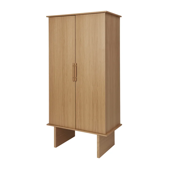 Ferm Living - Stilt Kleiderschrank, Eiche natur