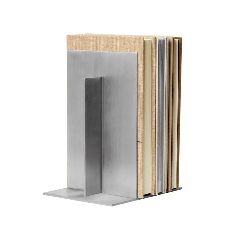 Ferm Living - Lager Buchstütze, Aluminium 