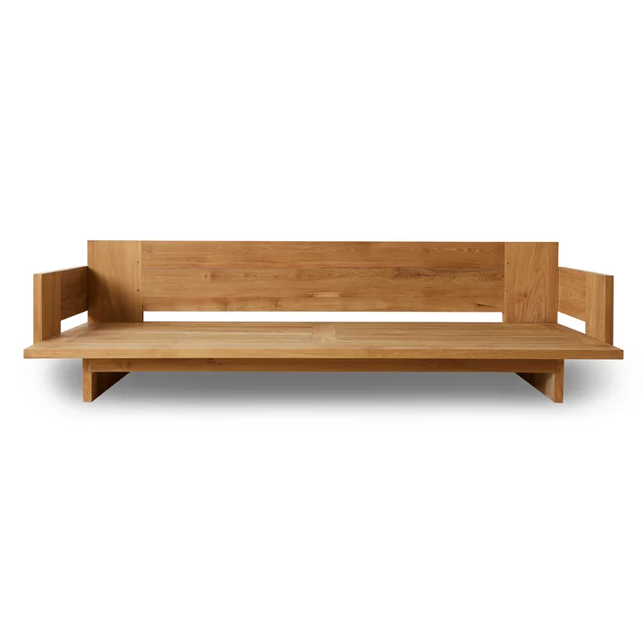 HKliving - Outdoor Teak Lounge-Sofa, Holzgestell