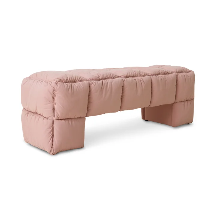 HKliving - Puffy Lobby Bank, 140 cm, blush