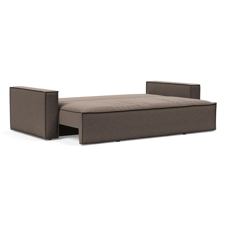 Innovation Living - Newilla Schlafsofa, 246 x 110 cm, taupe (530 Bouclé Off)