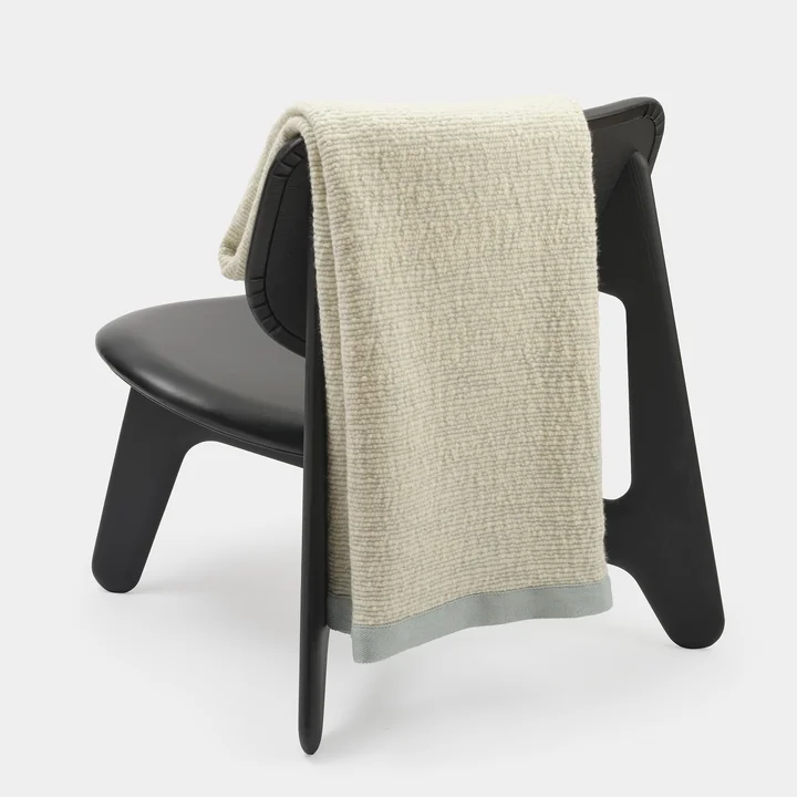 Tom Dixon - Thread Decke, 140 x 180 cm, blau / weiss