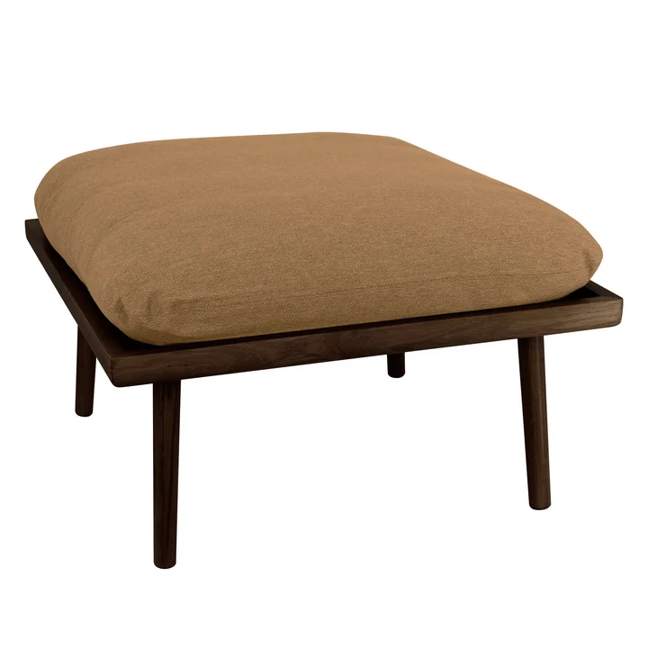 Umage - Lounge Around Shuffle Pouf, Eiche dunkel / sugar brown