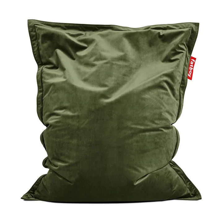 Fatboy - Sitzsack Original Slim Velvet recycled, deep green