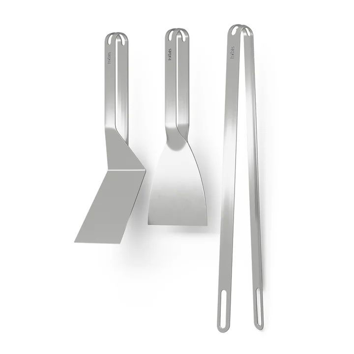 höfats - Grillbesteck-Set (3-teilig), Edelstahl
